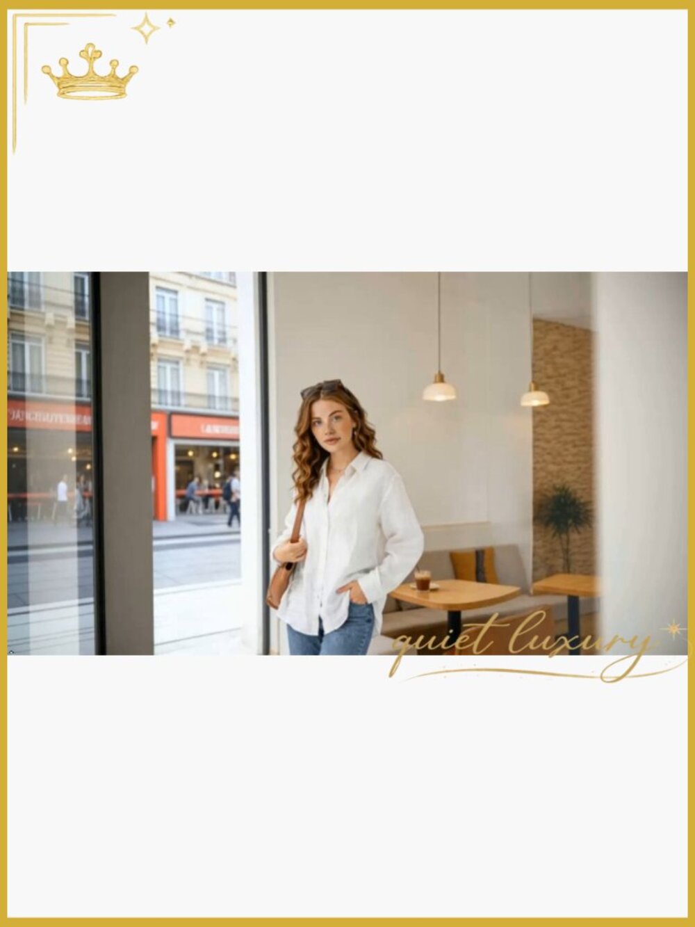 Oversize Linen Button Down Shirt V-Neck Long Sleeve Casual Office Top - Picture 7 of 7